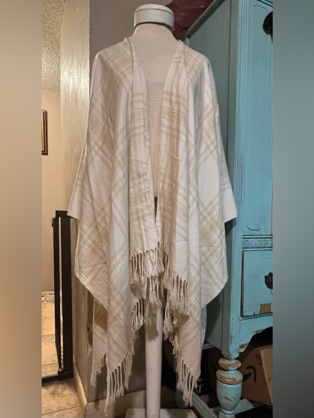 Ralph Lauren Beige Knit Top with Black Label